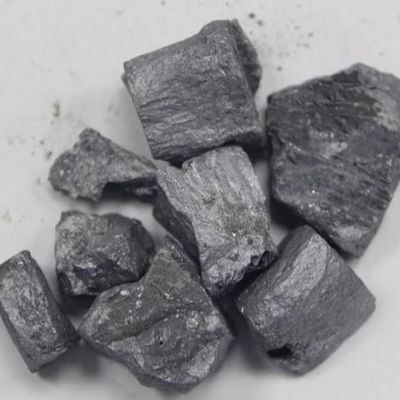 Silver Black FeSiMg Alloy Lump Ferro Silicon Nodulizer